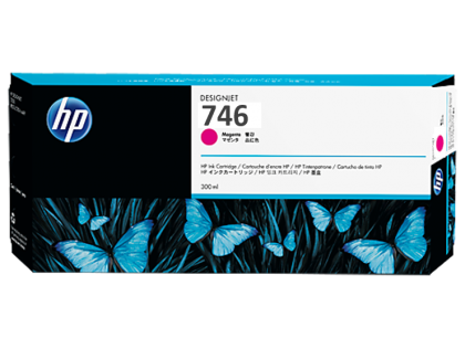 HP 746 (P2V78A) Magenta Original Ink Cartridge (300 ml)