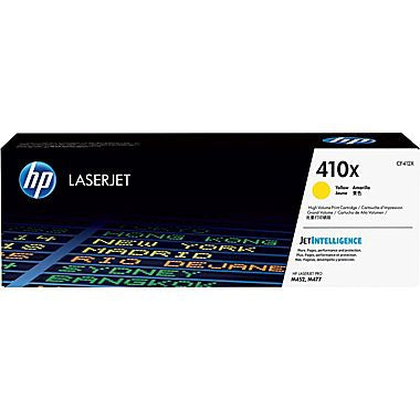 HP 410X (CF412X) High Yield Yellow Original LaserJet Toner Cartridge (5000 Yield)