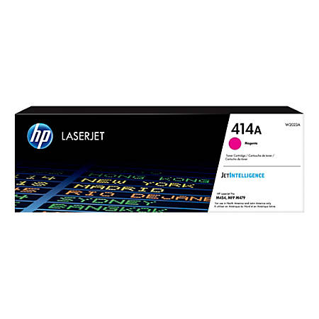 HP 414A (W2023A) Magenta Original LaserJet Toner Cartridge (2100 Yield)