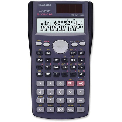 Casio Computer Co., Ltd FX300MS 10-dgt 2-line Scientific Calculator