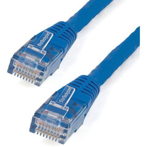 StarTech 6 ft Blue Molded Cat6 UTP Patch Cable - ETL Verified