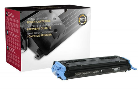 Clover Technologies Group, LLC Remanufactured Black Toner Cartridge (Alternative for HP Q6000A 124A) (2500 Yield)