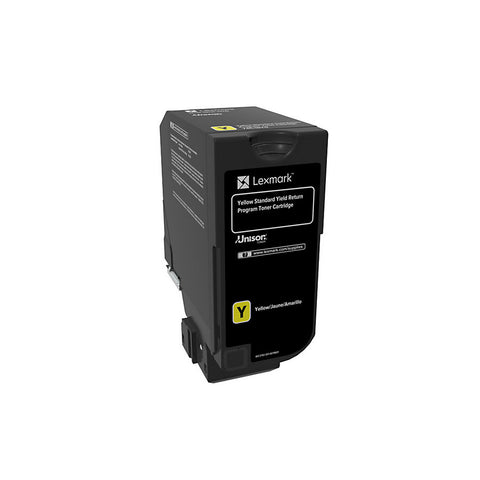 Lexmark CS720 CS725 CX725 Yellow Return Program Toner Cartridge (7000 Yield)