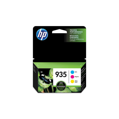 HP 935 (N9H65FN) Cyan/Magenta/Yellow Original Ink Cartridges 3-Pack (3 x 400 Yield)