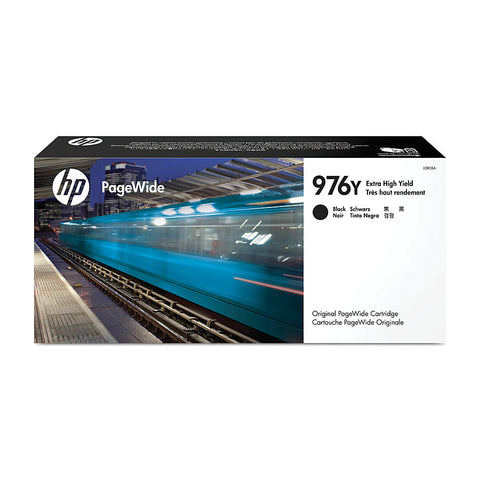 HP 976Y (L0R08A) PageWide Pro 552 577 Managed P55250 P57750 Extra High Yield Black Original PageWide Cartridge (17000 Yield)
