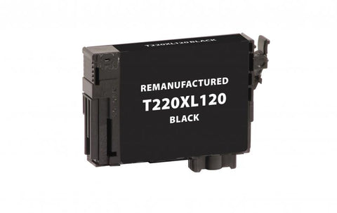 EPC EPC Remanufactured Black Ink Cartridge for Epson T220120/T220XL120