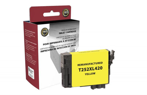 CIG Remanufactured T252XL420 Yellow High Yield Ink Cartridge