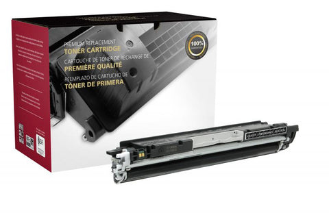 Clover Technologies Group, LLC Remanufactured Black Toner Cartridge (Alternative for HP CE310A 126A) (1200 Yield)