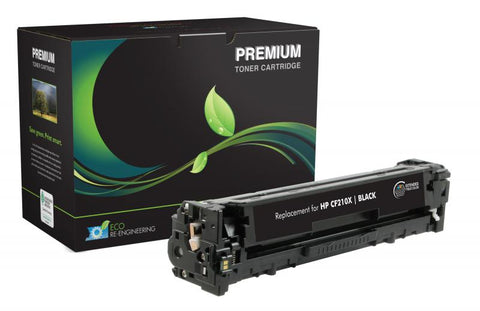 MSE Compatible Extended Yield Black Toner Cartridge for HP CF210X (HP 131X)