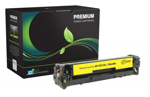 MSE Extended Yield Yellow Toner Cartridge for HP CF212A (HP 131A)