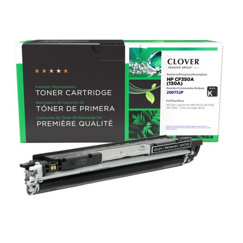 Clover Technologies Group, LLC Remanufactured Black Toner Cartridge (Alternative for HP CF350A 130A) (1300 Yield)