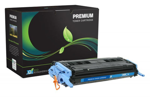 MSE Compatible Cyan Toner Cartridge for HP Q6001A (HP 124A)