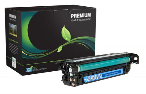 MSE Remanufactured Cyan Toner Cartridge for Color LJ CP4025 CP4525 (Alternative for HP CE261A 648A) (11000 Yield)