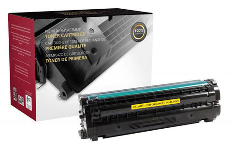 Clover Technologies Group, LLC Compatible High Yield Yellow Toner Cartridge for Samsung CLT-Y506L/CLT-Y506S