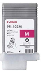Canon, Inc PFI102M MAGENTA INK TANK 130ML, Not for use in ip650/655/750/755/760/765 (Magent