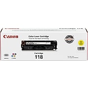 Canon, Inc (CRG-118Y) Yellow Toner Cartridge (2900 Yield)