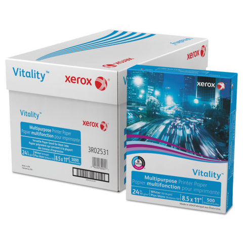 Xerox<sup>&reg;</sup> 3R02531 Copy & Multipurpose Paper - For Laser, Inkjet Print - Letter - 8.50" x 11" - 24 lb Basis Weight - 92 Brightness