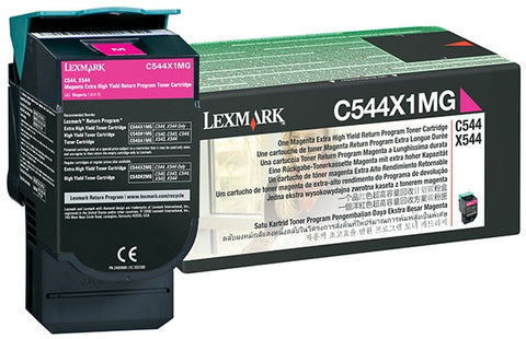 Lexmark Extra High Yield Magenta Return Program Toner Cartridge (4000 Yield)