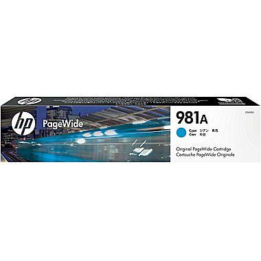 HP HP 981A (J3M68A) Cyan Original PageWide Cartridge (6000 Yield)