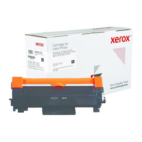 Xerox<sup>&reg;</sup> Remanufactured Black Standard Yield Everyday Toner from Xerox, alternate for Brother TN-760