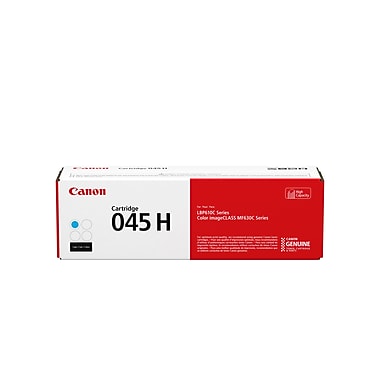 Canon, Inc Cartridge 045 Hi-Capacity Cyan - Full Yield Cartridge; 2,200 Sheets ISO/IEC 1245C001
