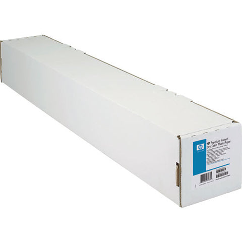 HP Premium Instant-Dry Photo Paper 10.3 ml Satin 92 Bright (42" x 100' Roll)