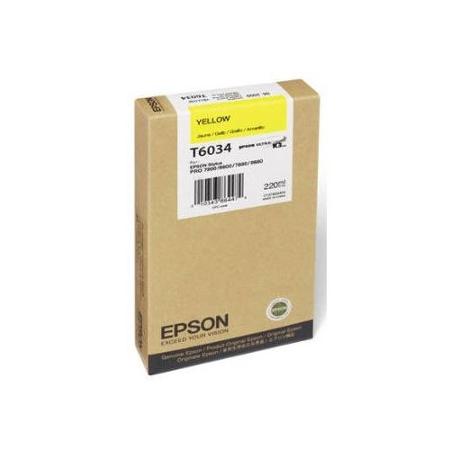 Epson Yellow UltraChrome K3 Ink Cartridge (220 ml)