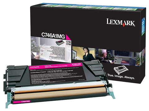 Lexmark Magenta Return Program Toner Cartridge (7000 Yield)