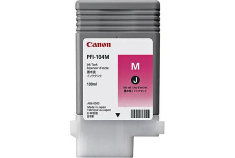 Canon INK TANK PFI-104M - DYE MAGENTA 130ML