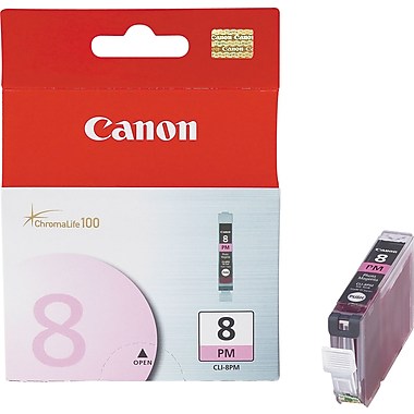 Canon (CLI-8PM) iP4200 iP6600D iP6700D MP 500 530 950 PIXMA Pro9000 Pro9000 Mark II Photo Magenta Ink Tank
