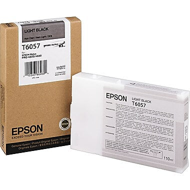 Epson Stylus Pro 4800 UltraChrome K3 Light Black Ink Cartridge (110 ml)