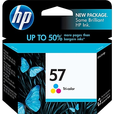 HP 57 (C6657AN) Tri-Color Original Ink Cartridge (500 Yield)