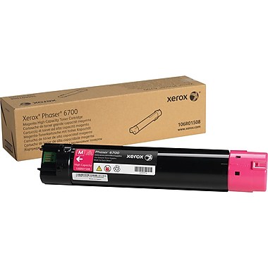 Xerox Phaser 6700 High Capacity Magenta Toner Cartridge (12000 Yield)