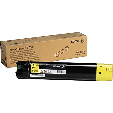 Xerox Phaser 6700 High Capacity Yellow Toner Cartridge (12000 Yield)