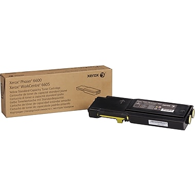 Xerox Phaser 6600 WorkCentre 6605 MFP Yellow Toner Cartridge (2000 Yield)