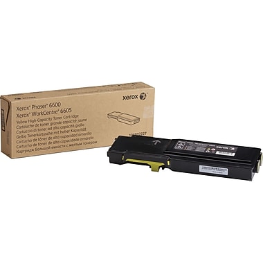 Xerox Phaser 6600 WorkCentre 6605 MFP High Capacity Yellow Toner Cartridge (6000 Yield)