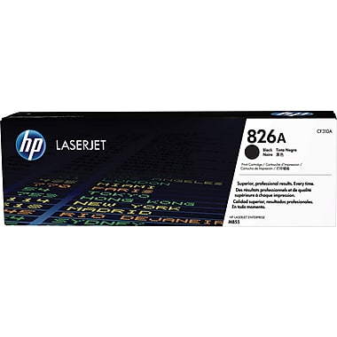 HP 826A (CF310A) Color LaserJet Enterprise M855 Black Original LaserJet Toner Cartridge (29000 Yield)