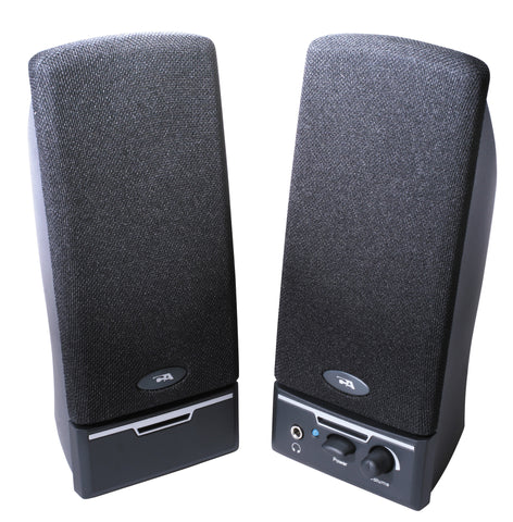 Cyber Acoustics 2.0 Black Speaker System