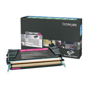 Lexmark Extra High Yield Magenta Return Program Toner Cartridge (10000 Yield)