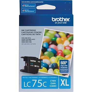 Brother HIGH YIELD INK CARTRIDGE,CY,Compatible models: DCP-J525W, DCP-J725DW, DC