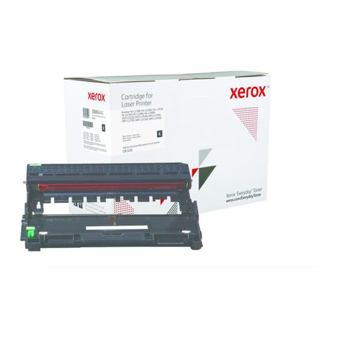 Xerox<sup>&reg;</sup> Remanufactured Black Standard Yield Everyday Drum from Xerox, alternate for Brother DR-630