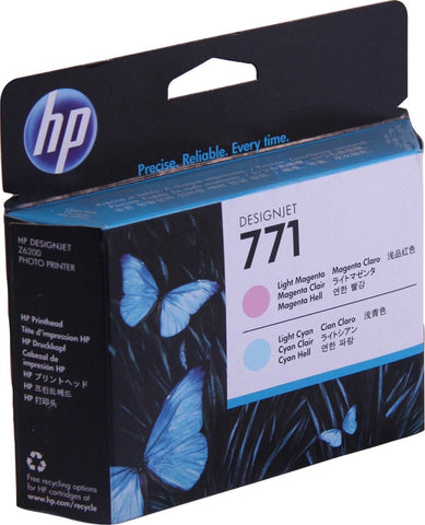 HP 771 (CE019A) Light Magenta/Light Cyan Printhead