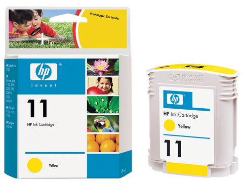 HP 11 (C4838A) Yellow Original Ink Cartridge (2550 Yield)